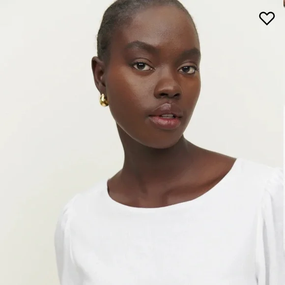 Reformation Ramone Linen Dress White - Size XS - Picture 4 of 6